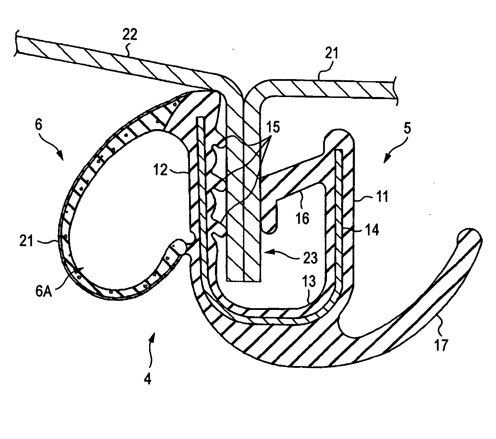 Weather strip and production method for the same