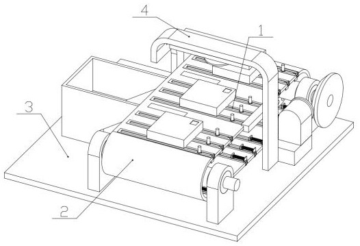 Neurology medicine conveying and sorting device based on machine vision