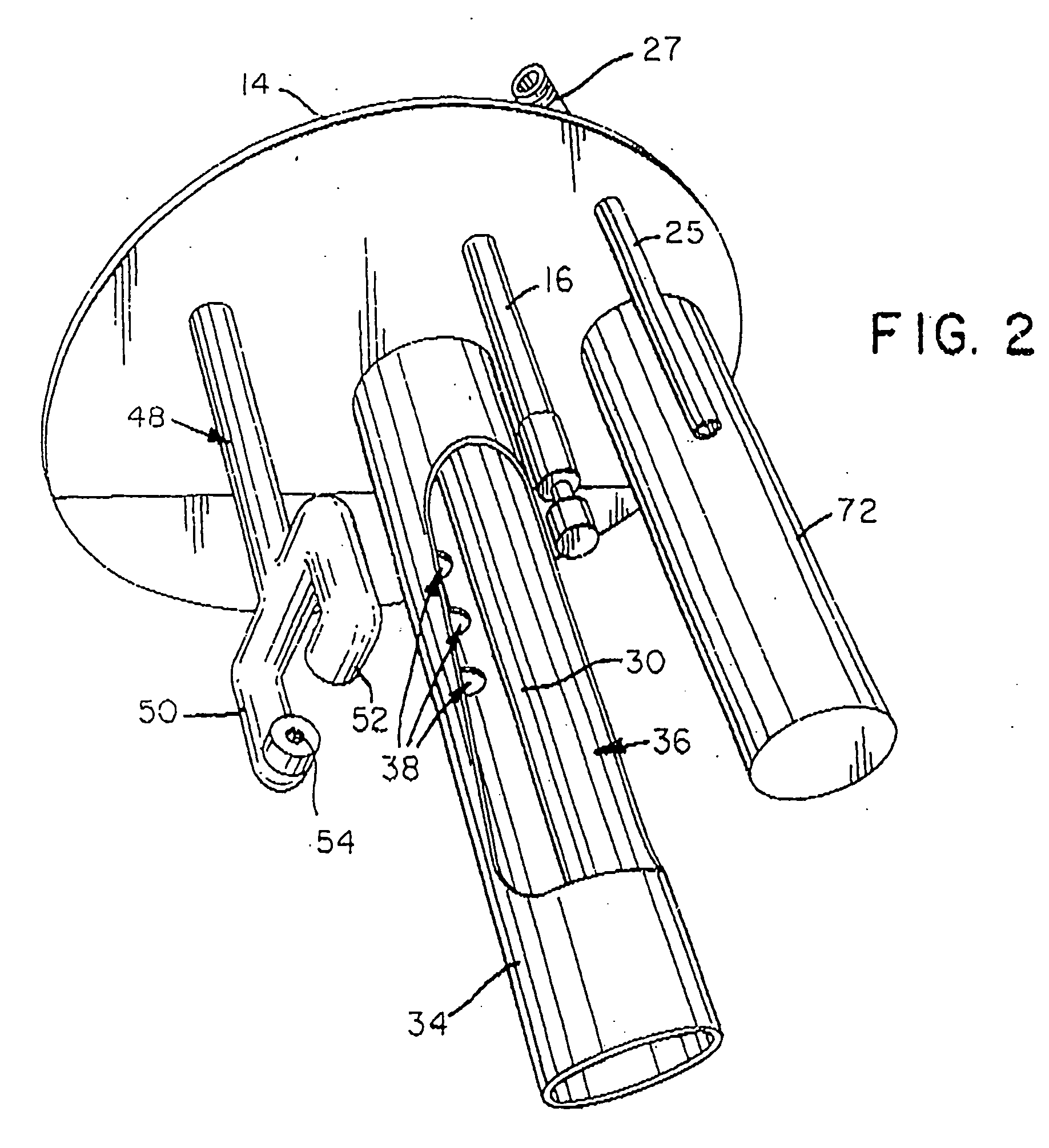 Apparatus for dissolving a solid material in a liquid