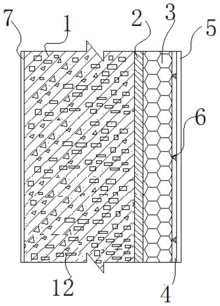 Sound absorption type soft reinforced thermal insulation wallboard and manufacturing process thereof