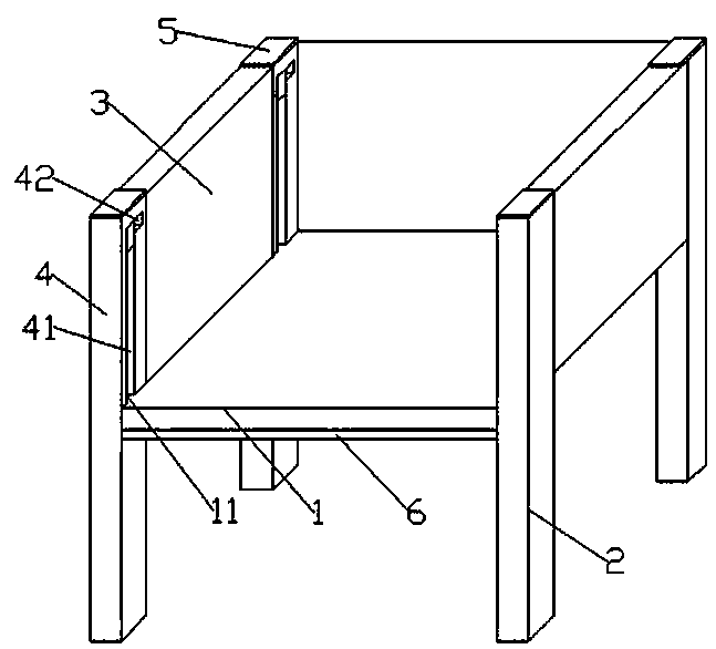 Seat capable of being converted into stool