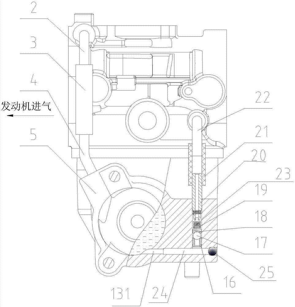 Outboard machine carburetor with rapidly-accelerating thickening device