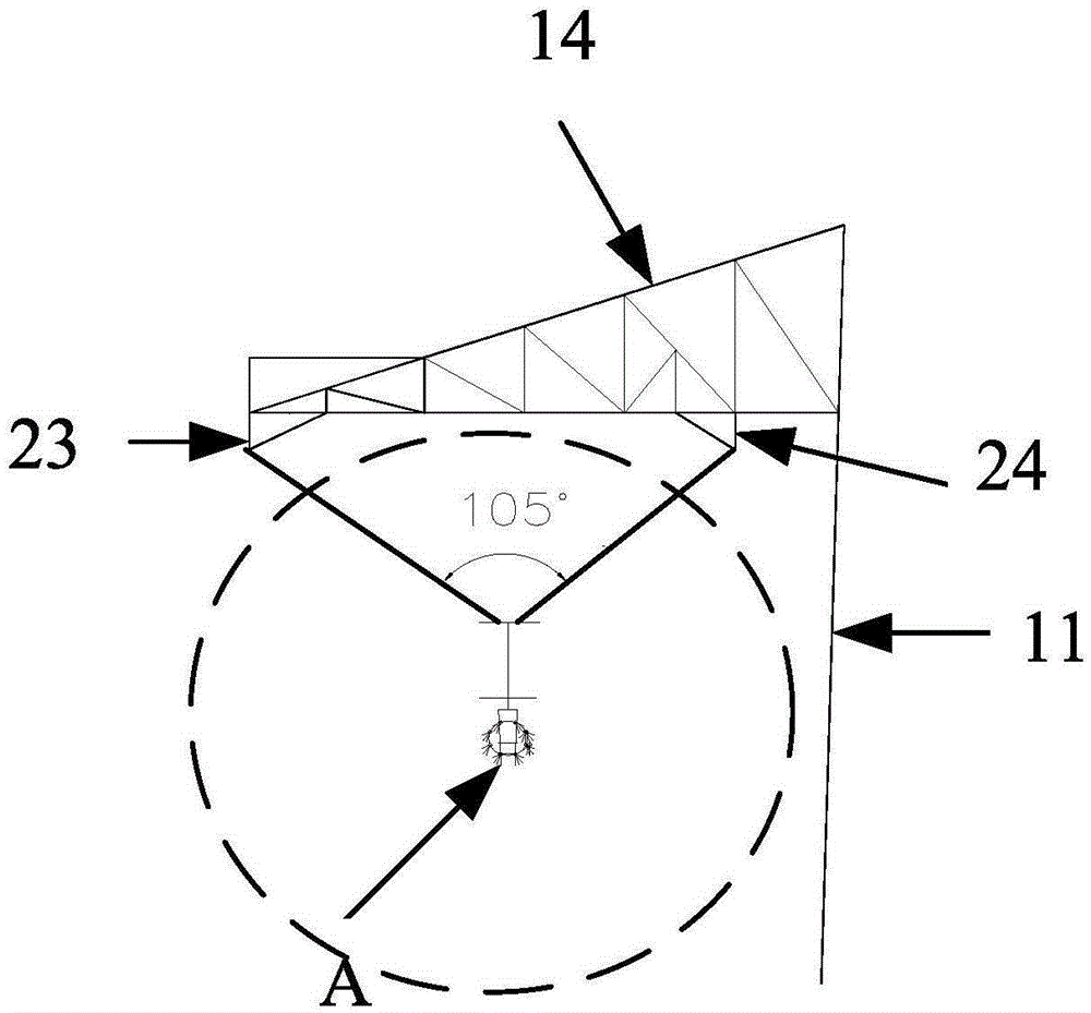 An AC UHV same-tower double-circuit linear tower