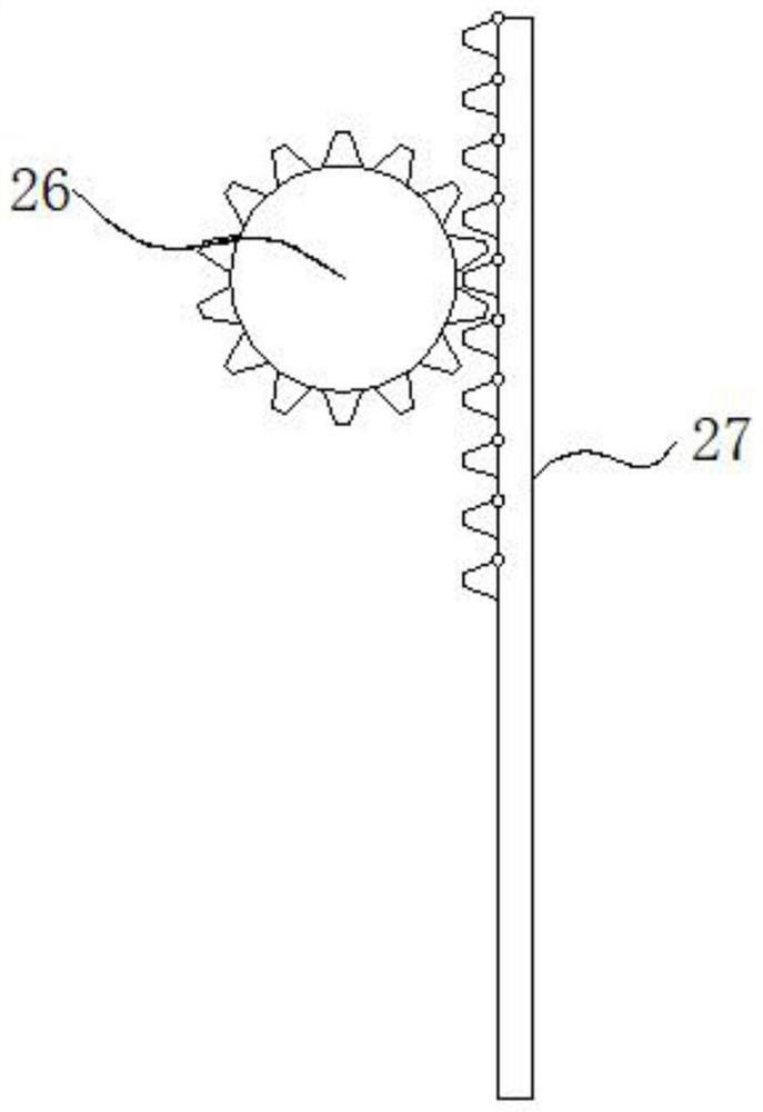 Radioactive ion distribution device