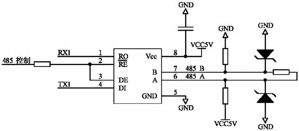 Microcomputer bus control system and diagnosis method for electric vehicle