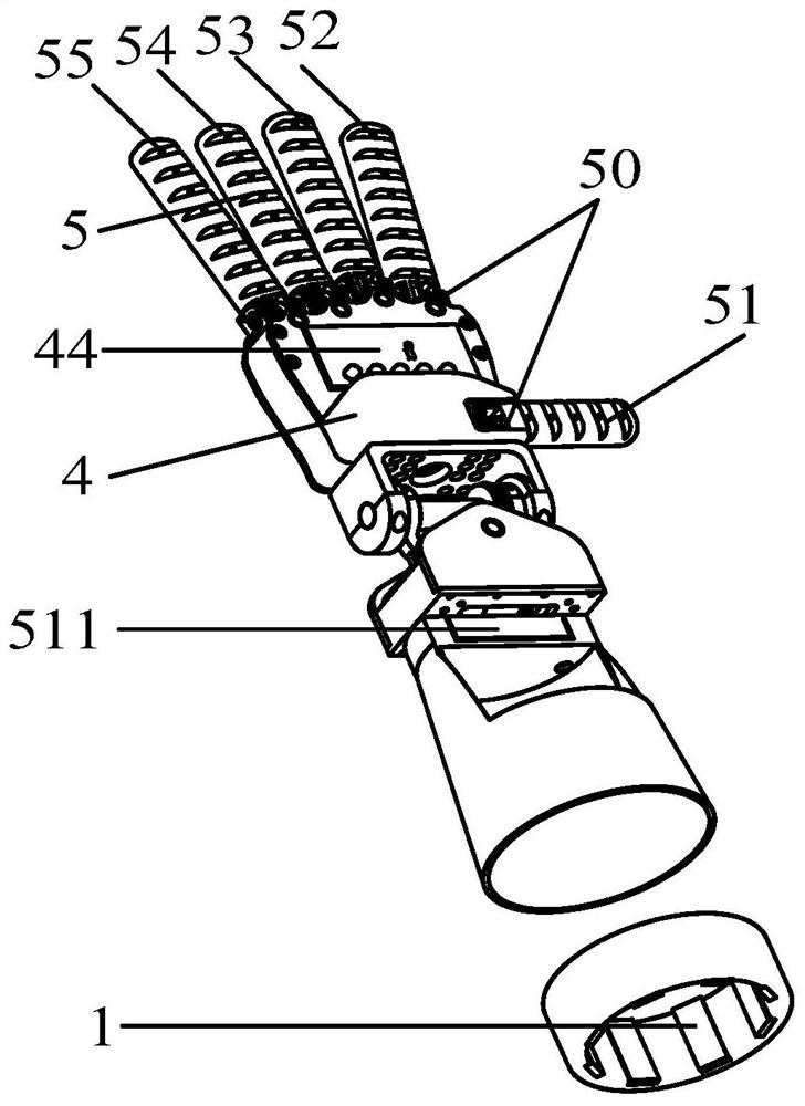 A Rigid-Flexible Coupling Dexterous Prosthetic Hand