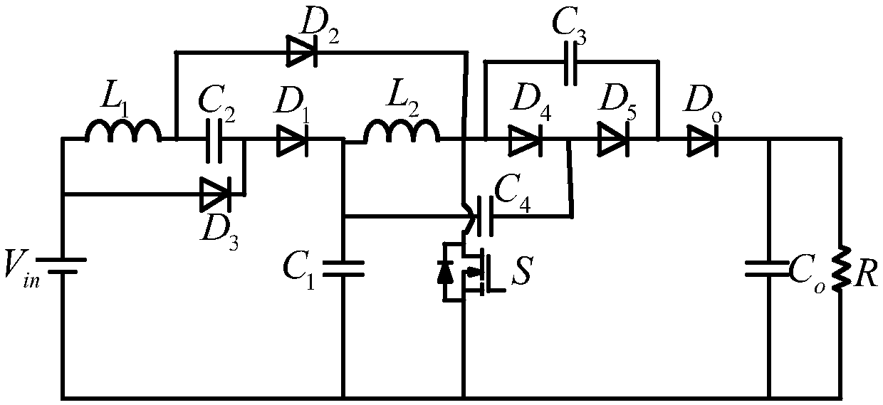 Secondary DC-DC converter of asymmetrical voltage boosting unit of fuel cell system
