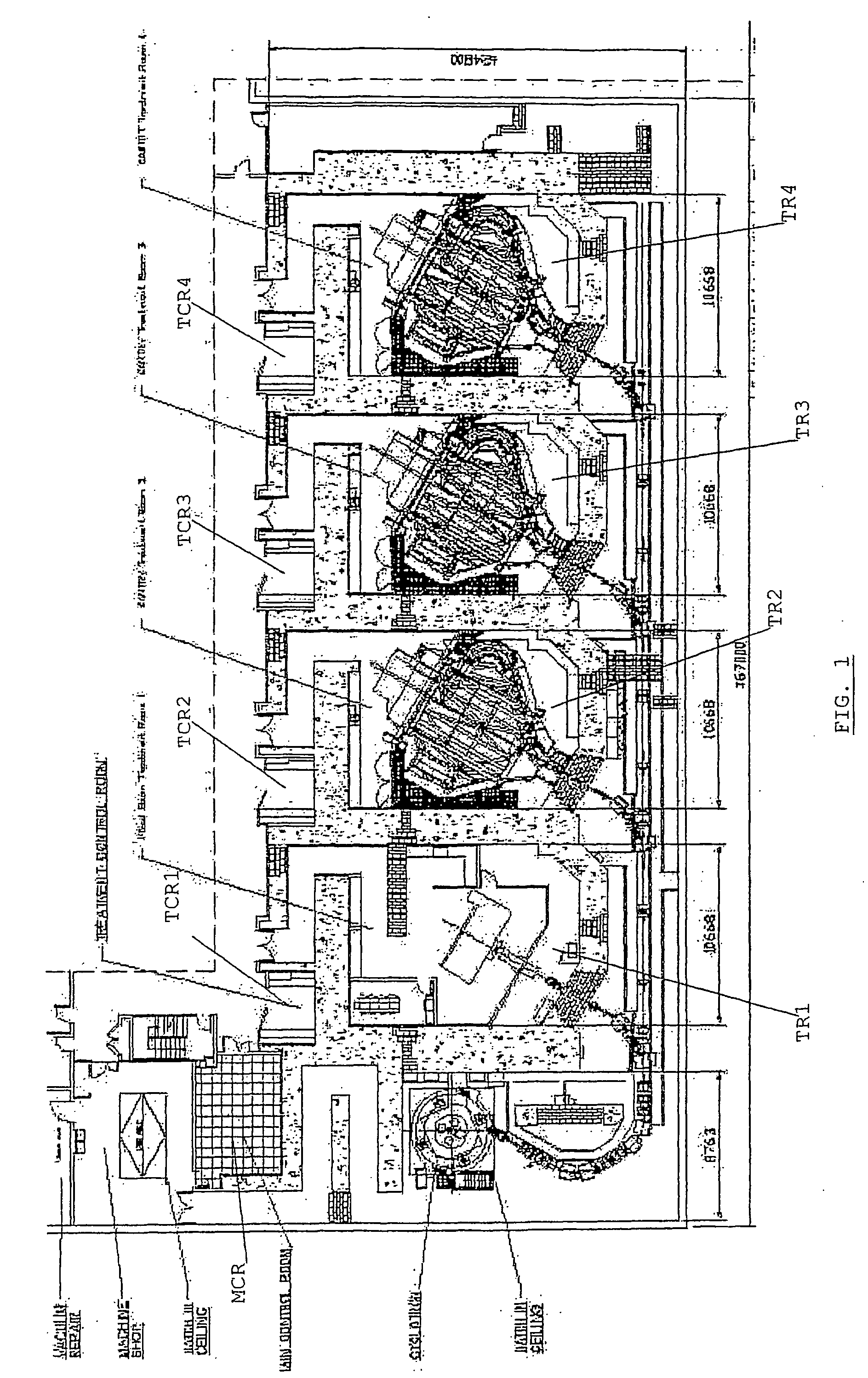 Method and system for automatic beam allocation in a multi-room particle beam treatment facility