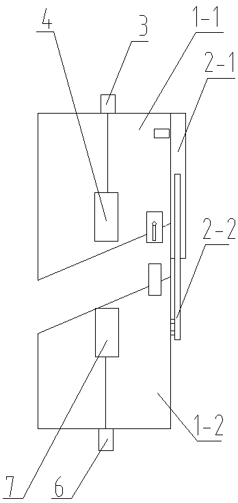 10 kv overhead line branch presetting device