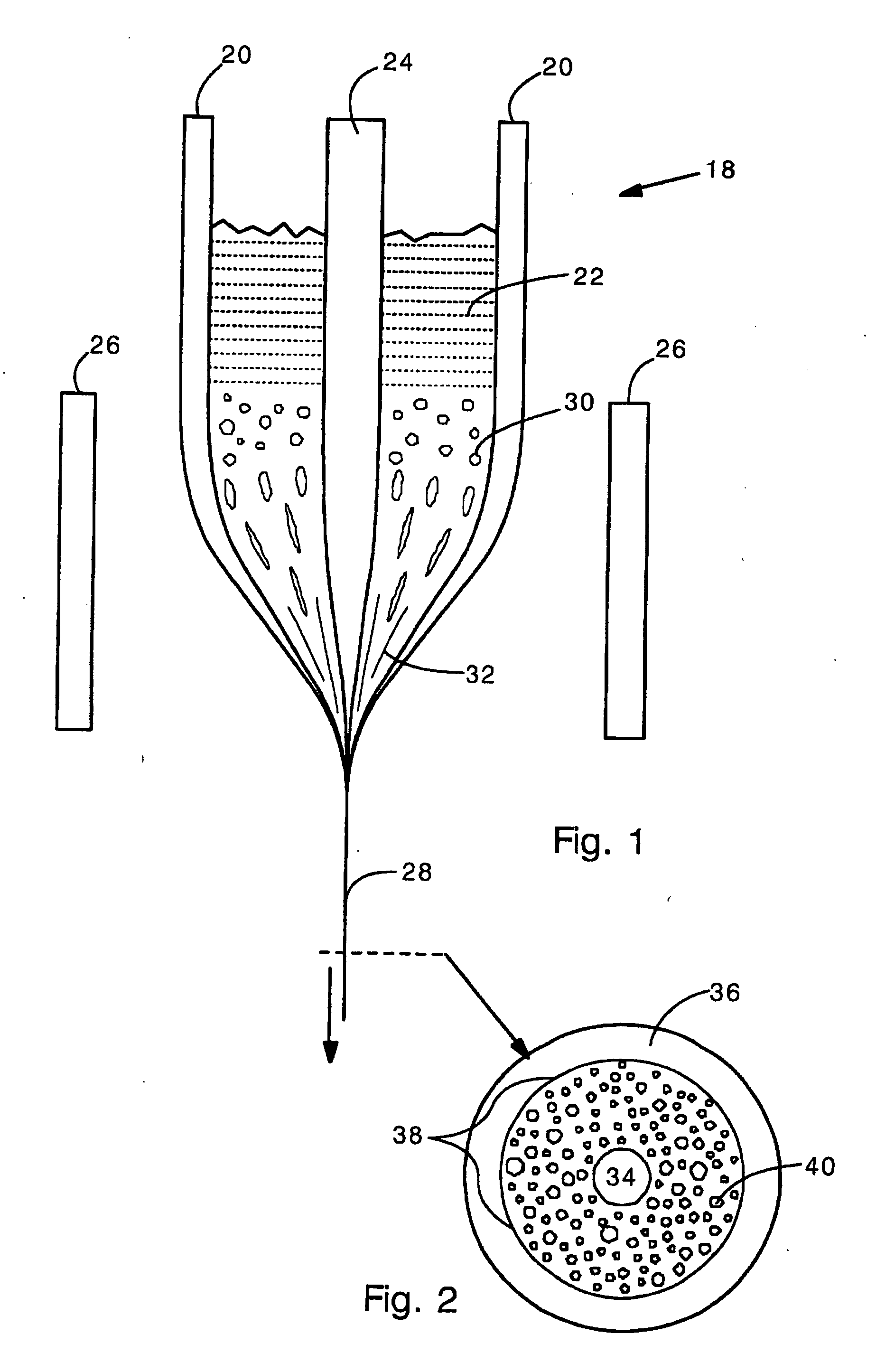 Holey optical fiber with random pattern of holes and method for making same