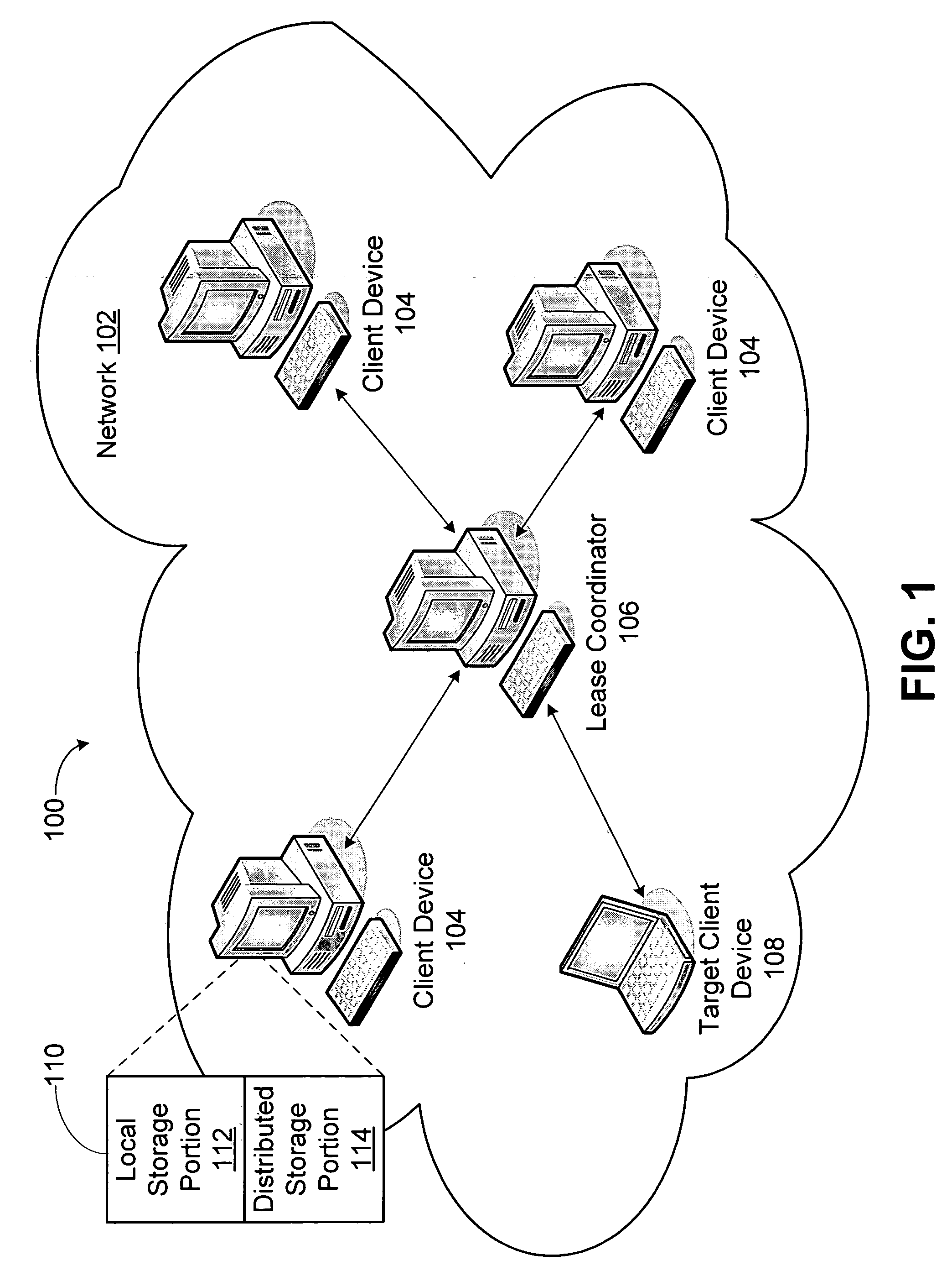 Method and system for protecting the consistency of information in a distributed file system