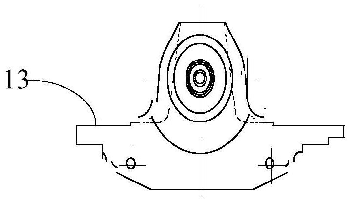 Processing method of power axle