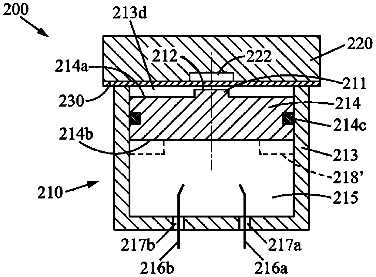 Indirect electrohydraulic press forming tool, device and method