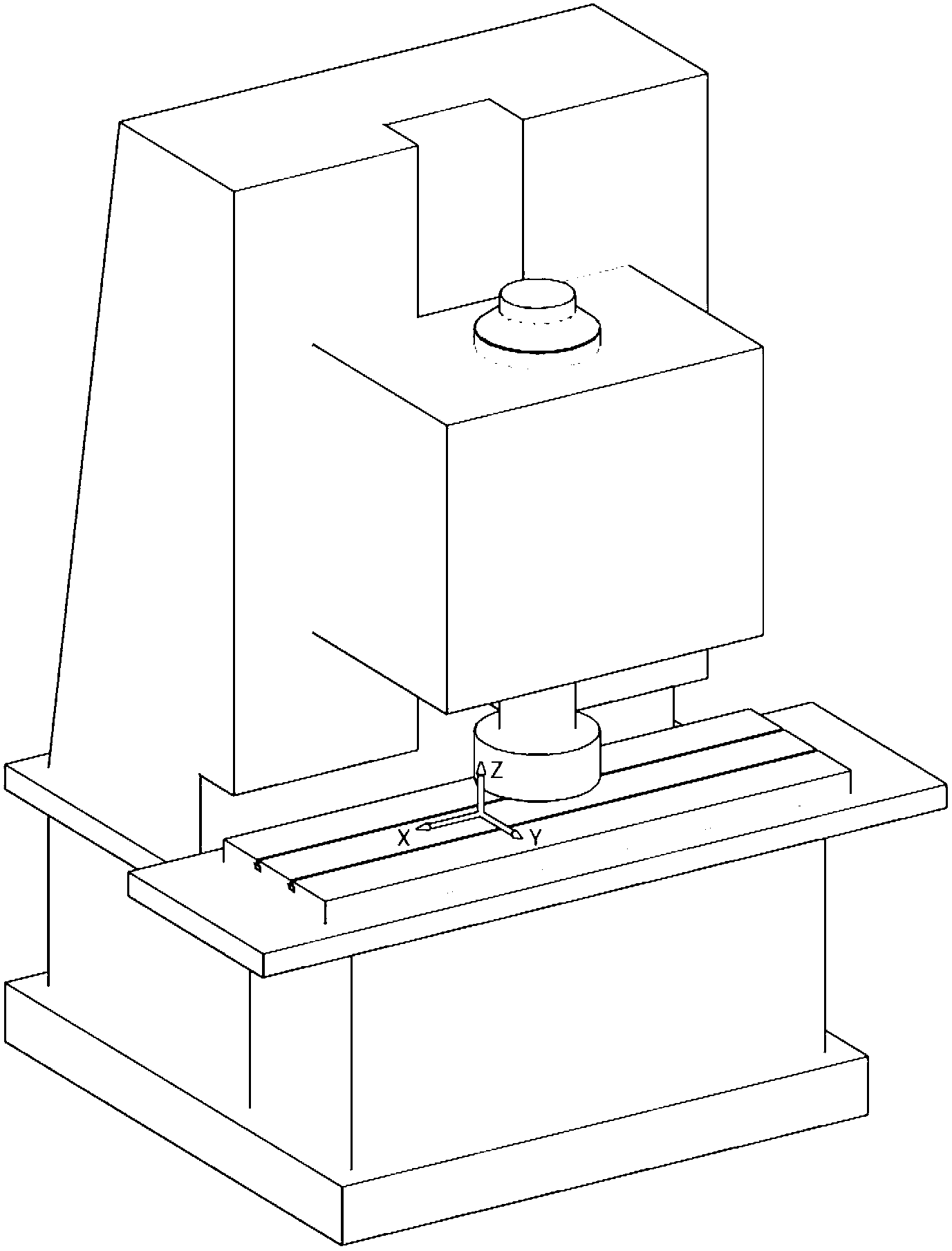 Compensation method of grinder rigidity based on negative flexibility principle