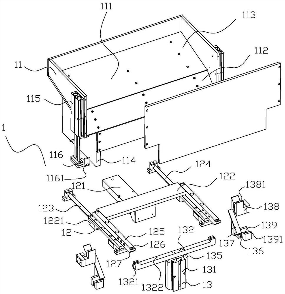 Telephone receiver line rolling rod feeding transfer device and method thereof