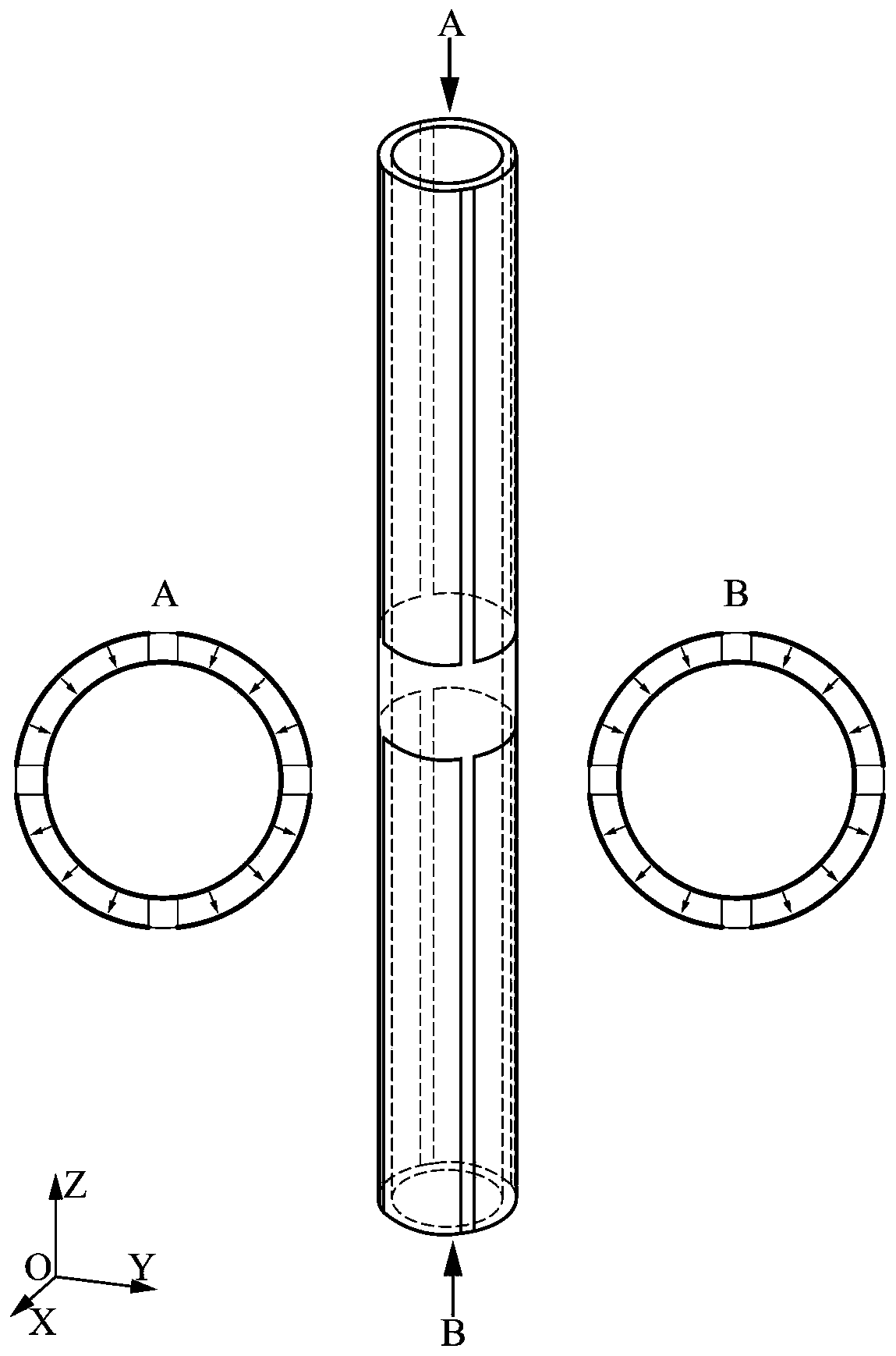 Piezoelectric driving ultra-precision four-degree-of-freedom positioning and attitude adjusting mechanism and excitation method thereof