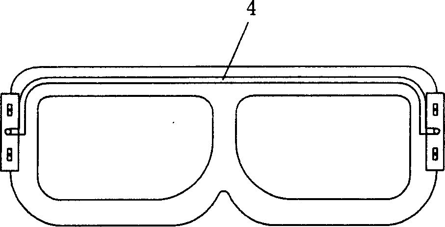 Multifunctional glasses frame