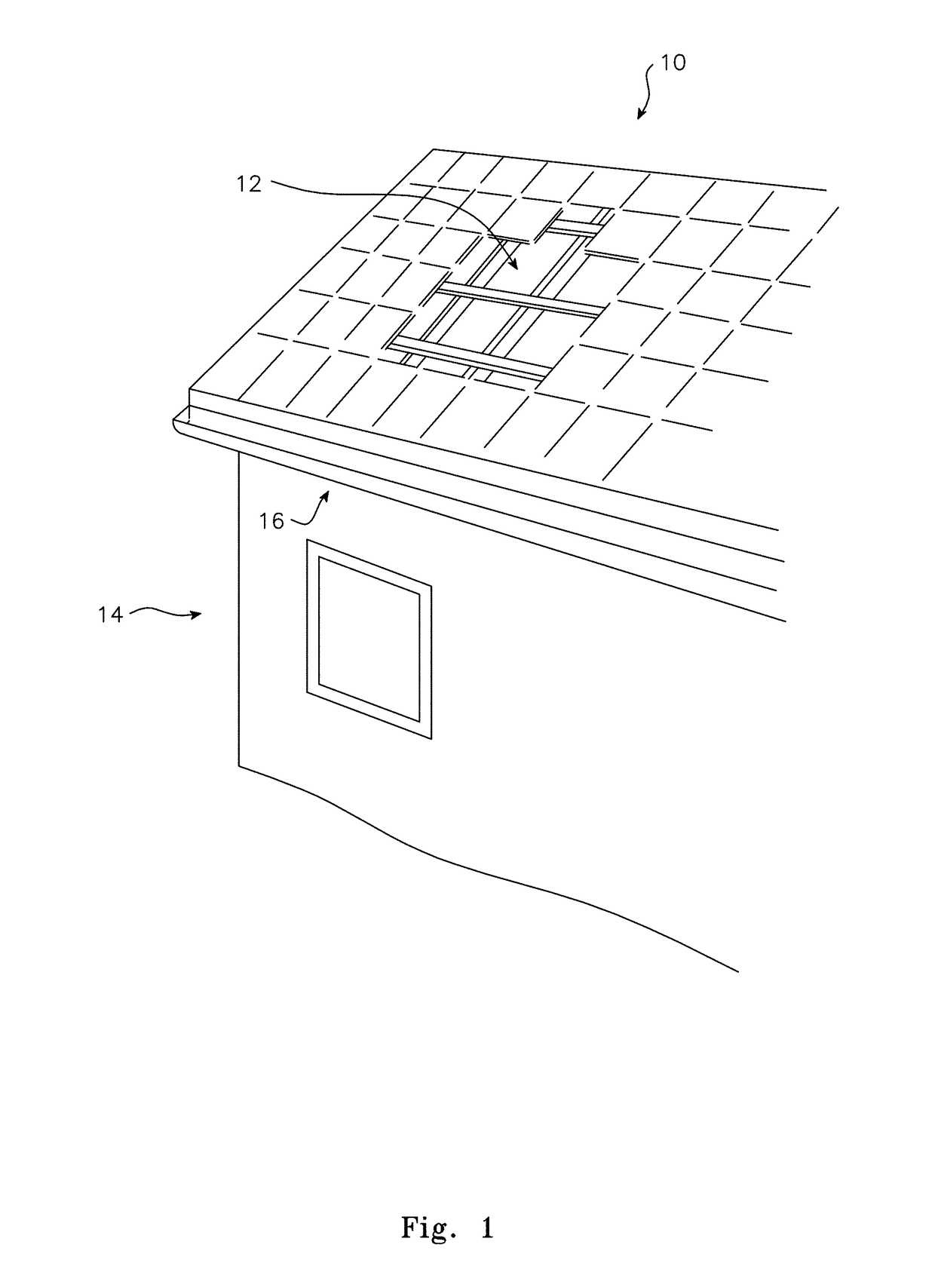 Heat shrink covering of built structures and method