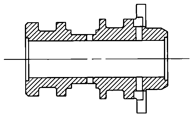 Gear pump safety valve structure