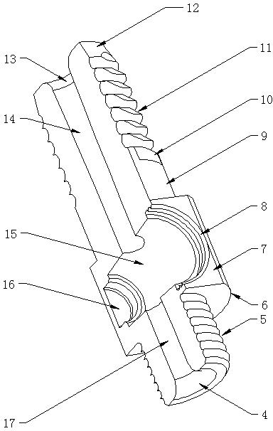 Spool inching stopcock device