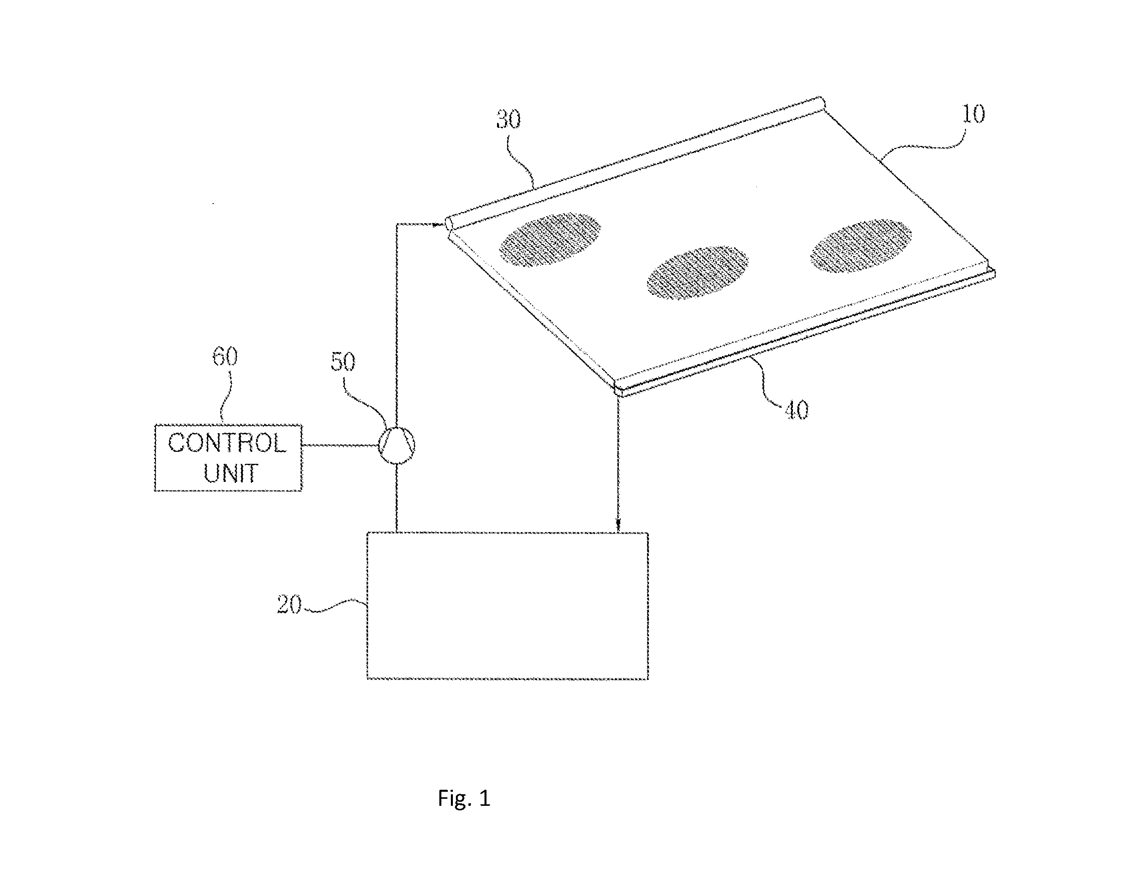 Washing apparatus for solar cell module, and solar cell module including same