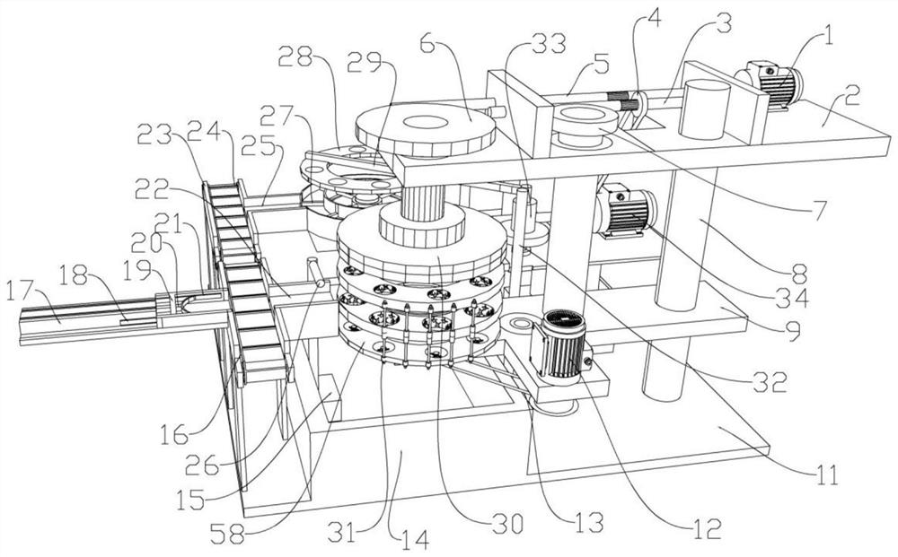 Metal parts surface polishing system and method