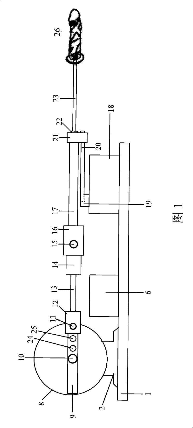 Drawing type female masturbation device