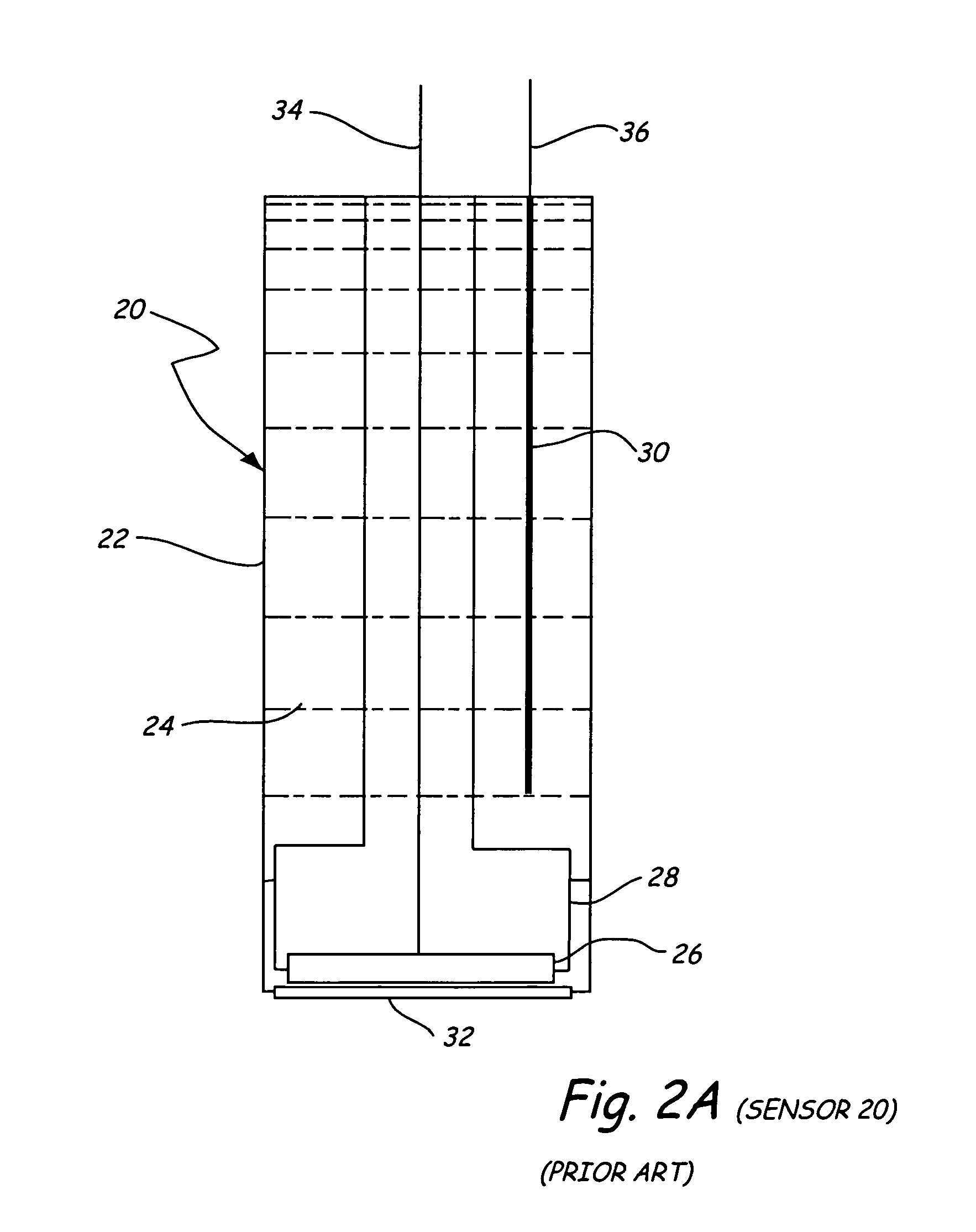 Chloramine amperometric sensor