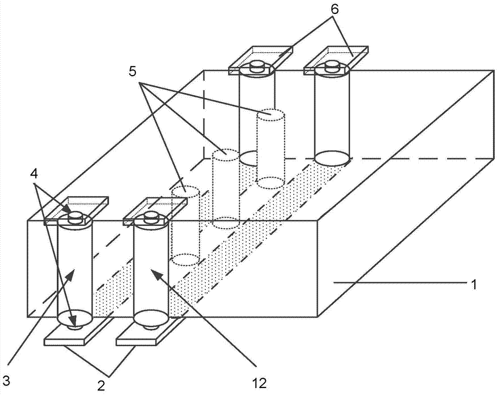 Measuring Structure for Measuring TSV Electrical Properties Based on De-embedding Method