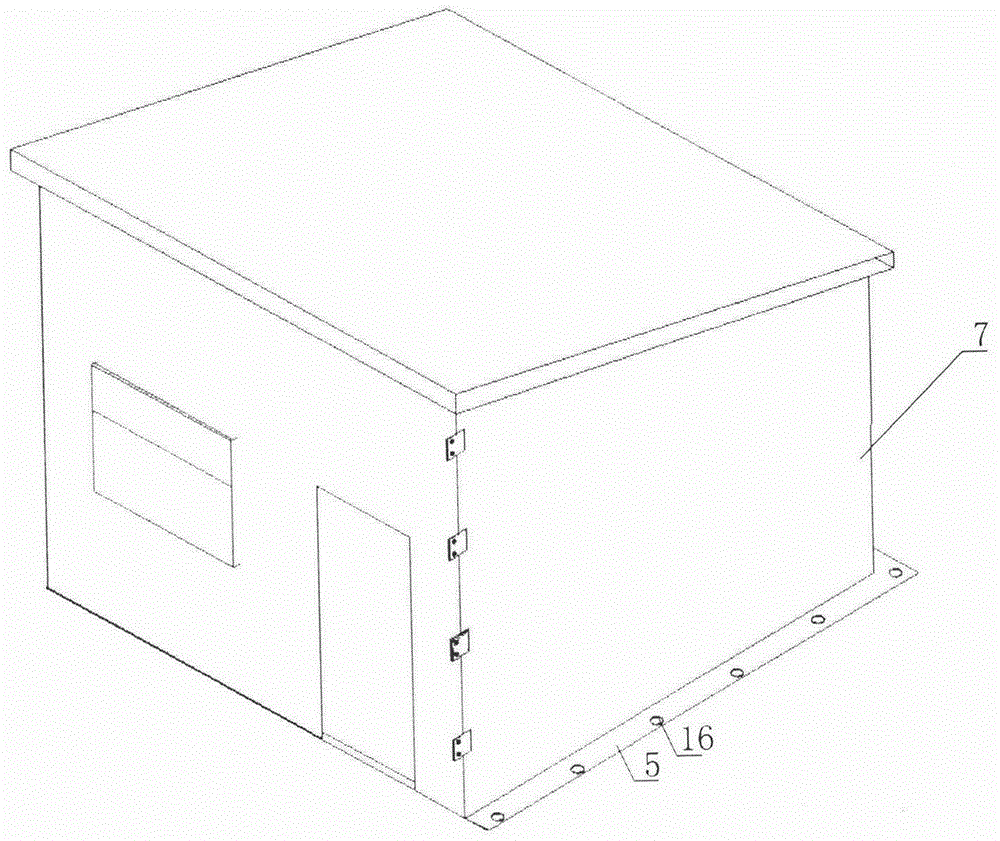 Construction method of prefabricated light steel integrated houses in pastoral areas