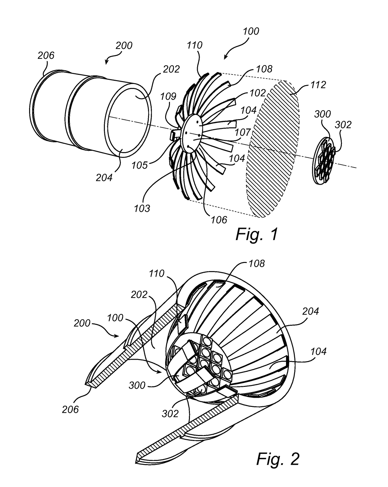 Heat transferring arrangement