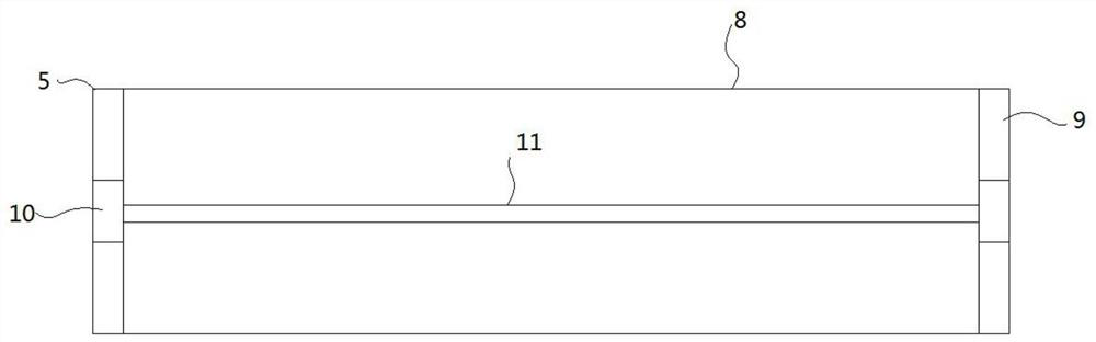 A plastic packaging method for long line array detectors