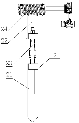 Safe butt-joint power-on device for digitalized automatic assembly line