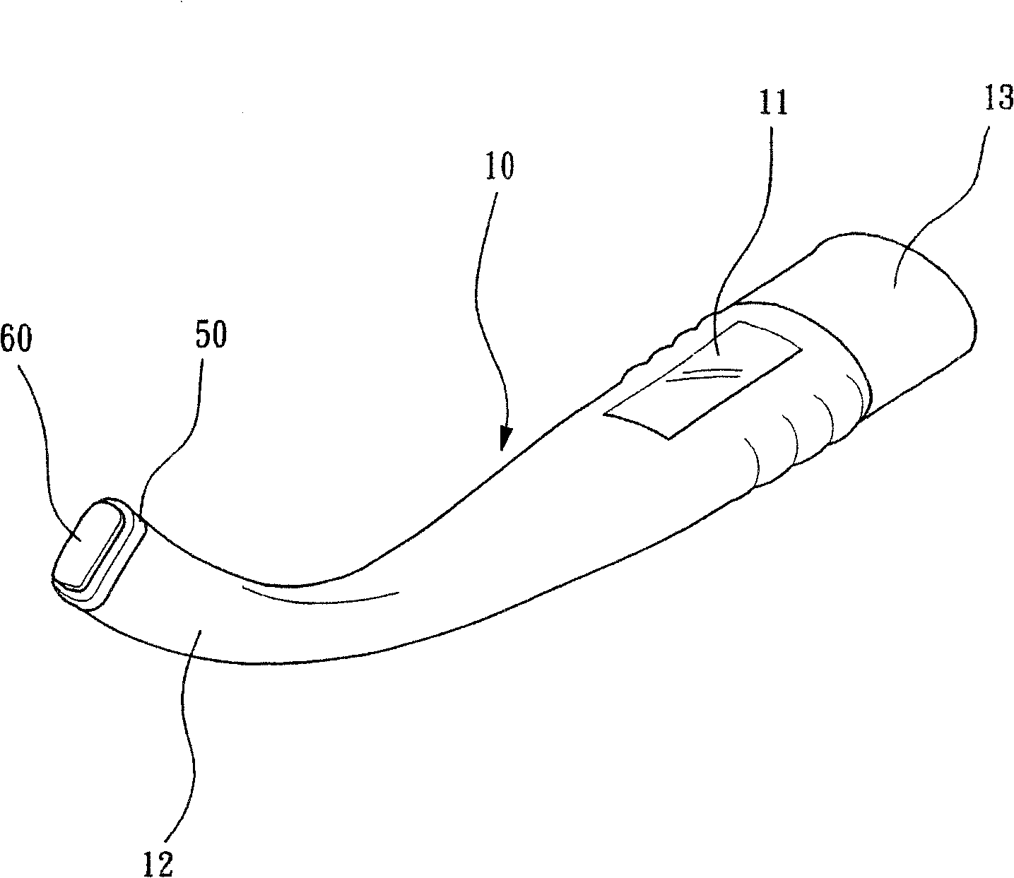 Thermal conduction device of electronic thermometer and electronic thermometer using the thermal conduction device