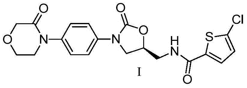 Preparation method of rivaroxaban intermediate