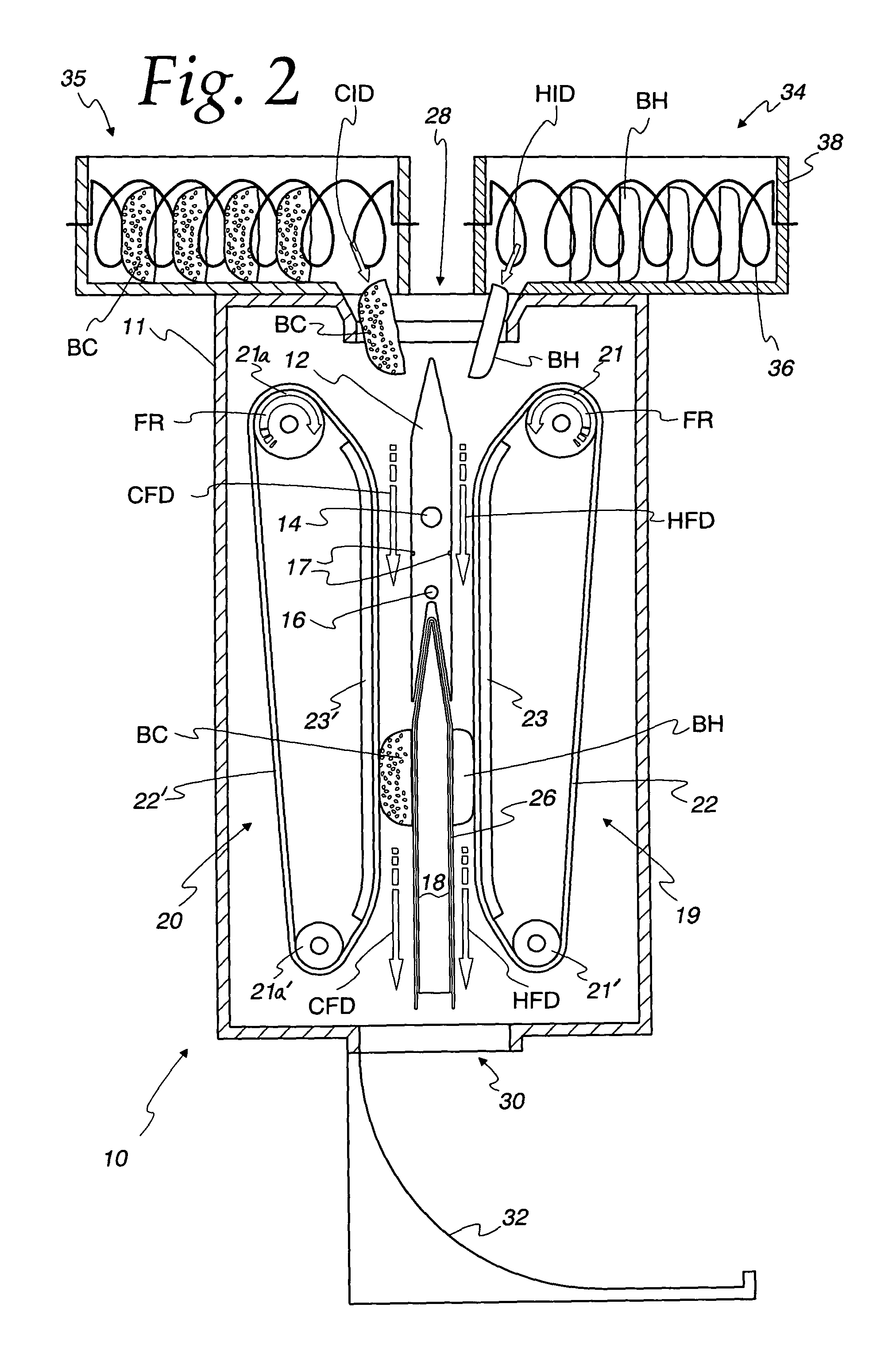 Steam and platen toasting device