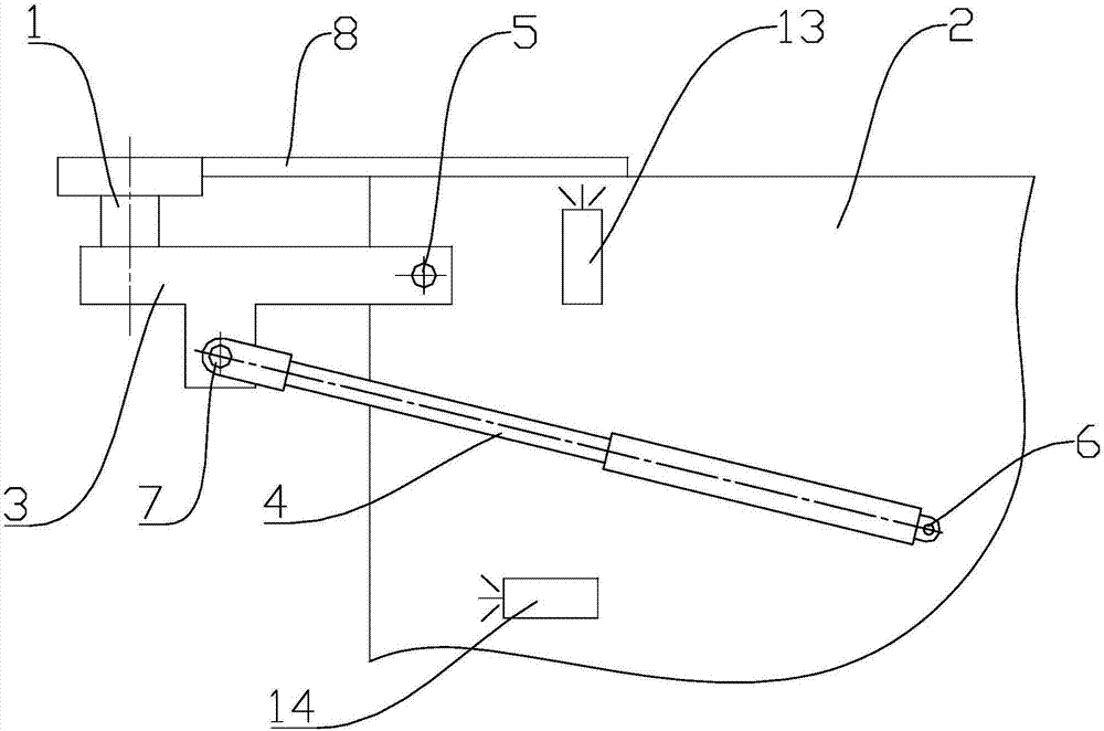 Bar limiting mechanism for hot shearing machine