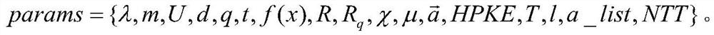 Lattice-based distributed relinearization public key generation method