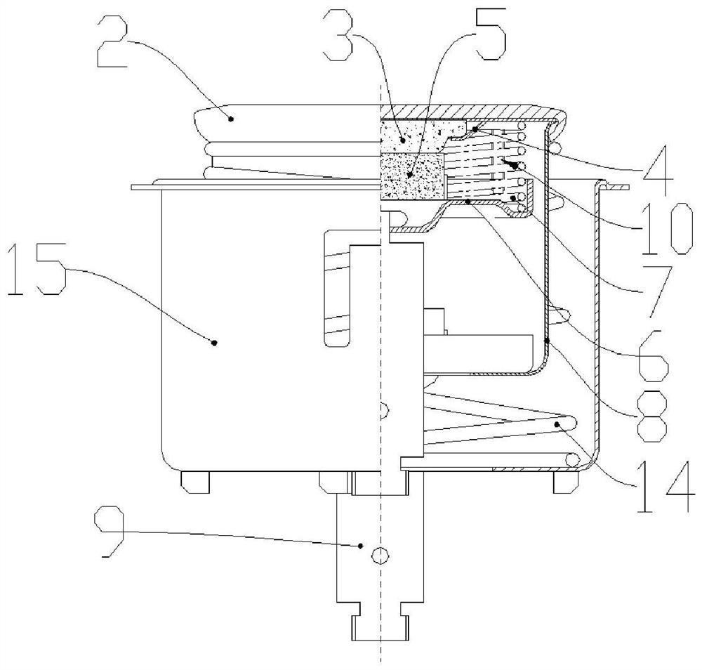 Household electric cooker