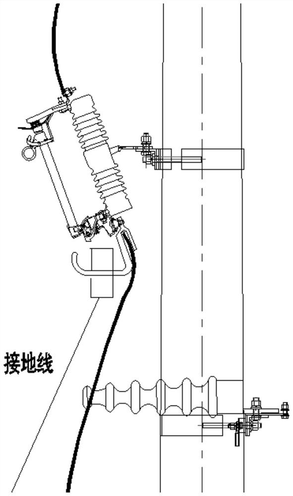 Electricity testing grounding ring