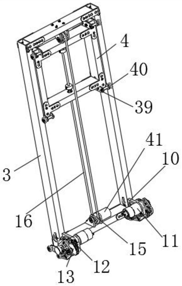 Carrying equipment for outdoor building pipeline installation