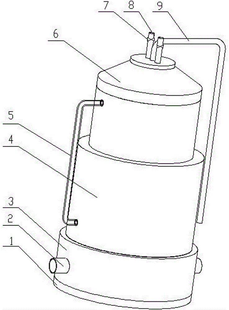 Portable water purification device