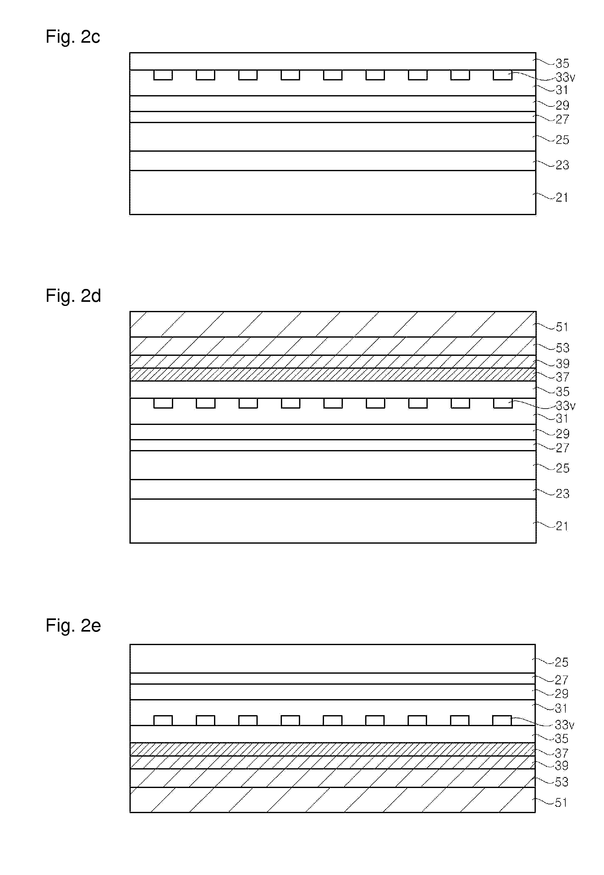 Non-polar light emitting diode having photonic crystal structure and method of fabricating the same