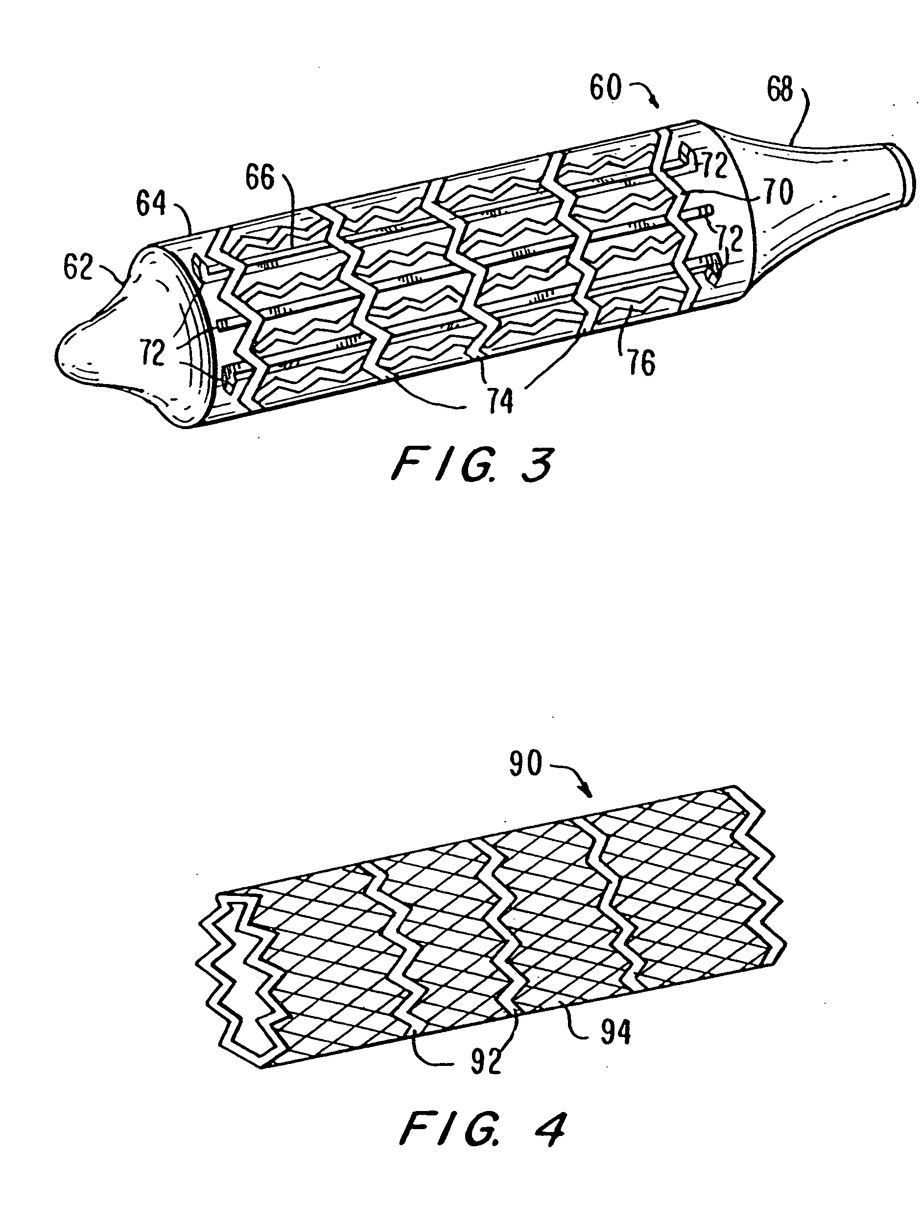 Stiffened balloon catheter for dilatation and stenting