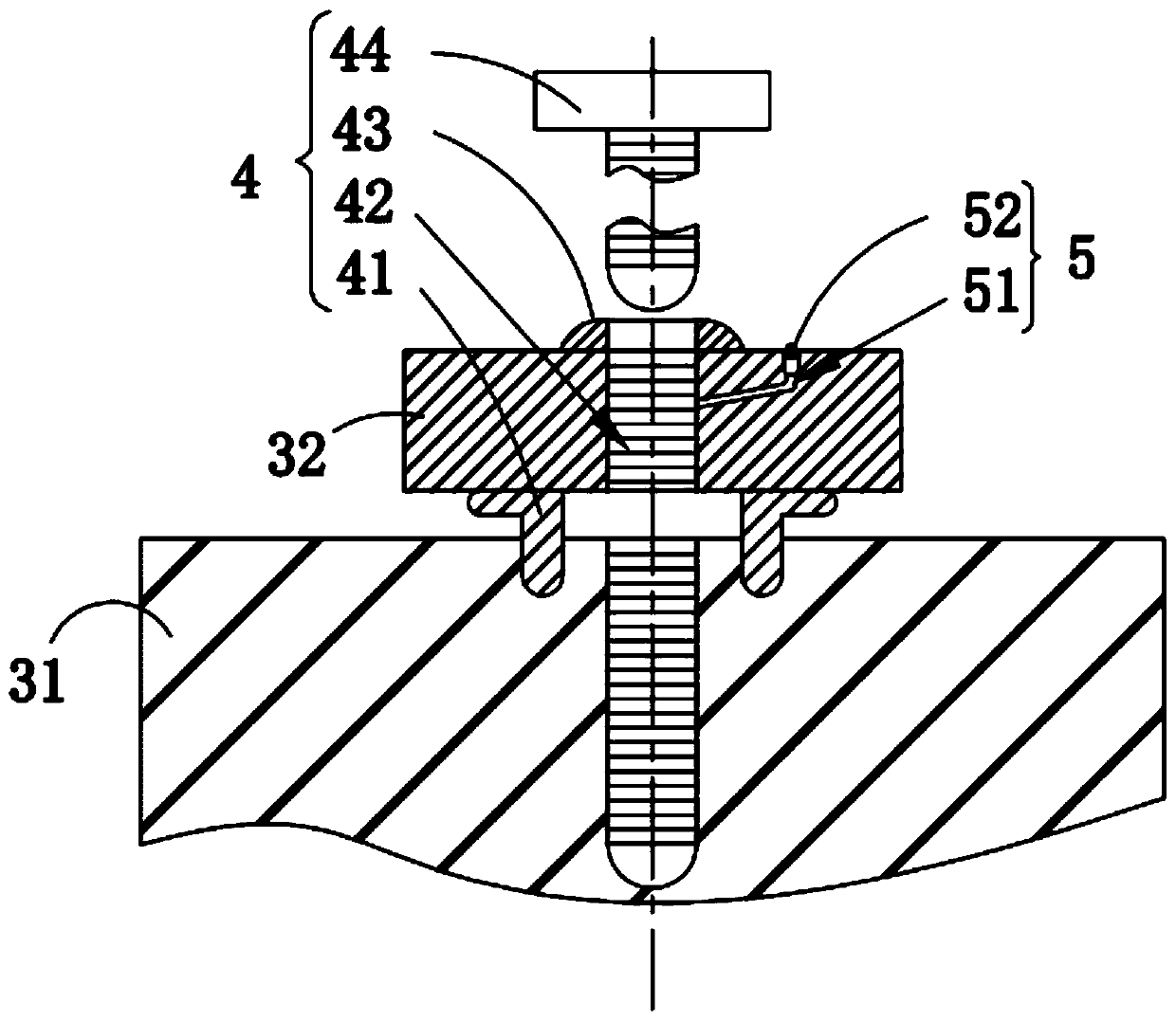 Shaped tempering die for building