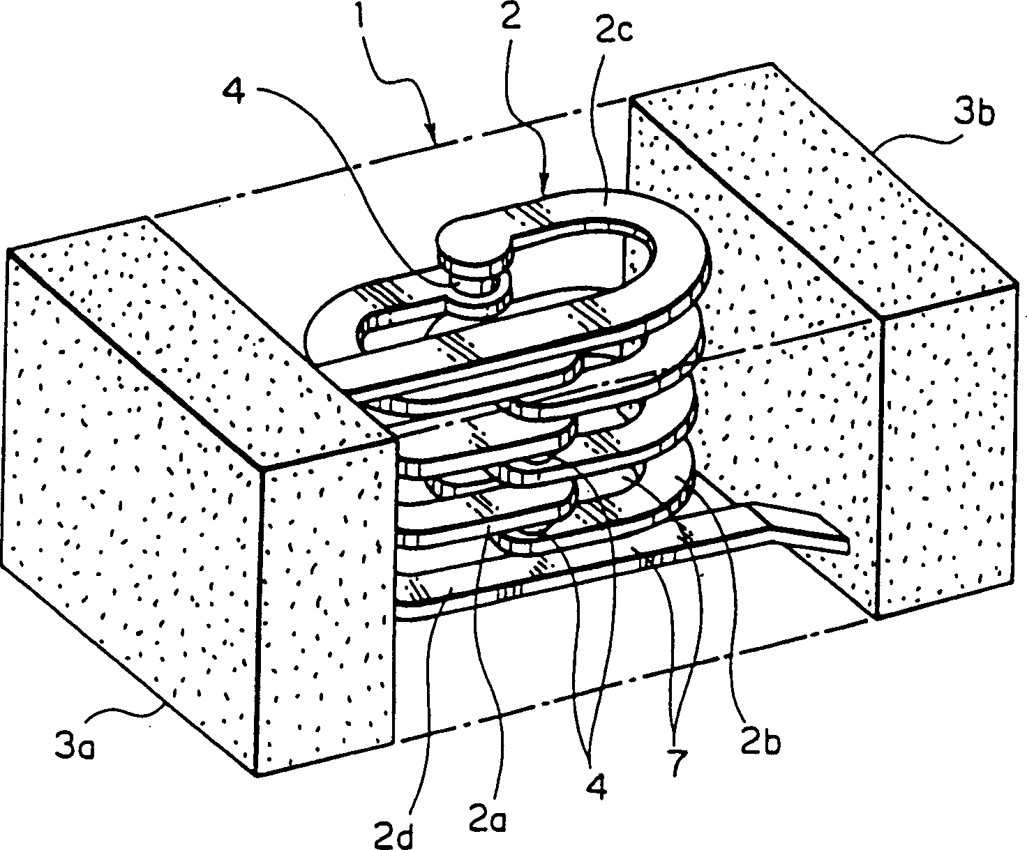 Inductor device and process of production thereof