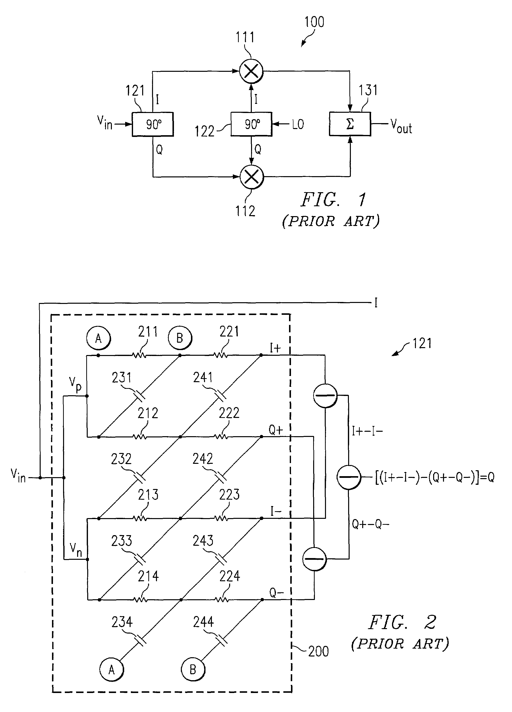 Efficient polyphase filter having a compact structure