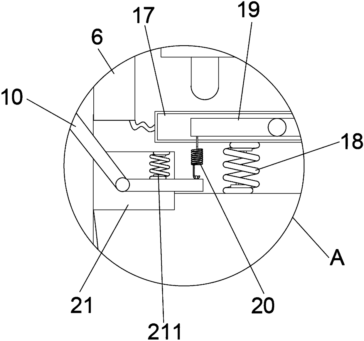 Small multifunctional tea frying machine