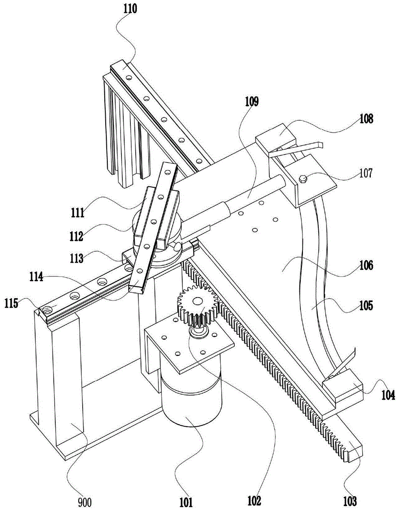 Constant-acceleration and constant-deceleration curve assembly of cam profile line generator