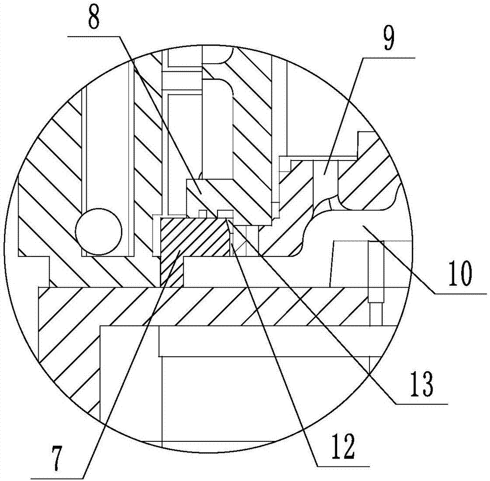 Vacuum shell model mold and shell model forming method